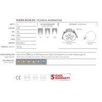 11 Watt Kuyumcu Vitrin Aydınlatma Armatürü