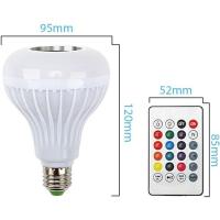 12 W Bluetooth Hoparlörlü Akıllı Müzik Ampul (E27) Duy 