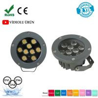 9 Ledli Bahçe Ve Ağaç Aydınlatma Armatürü