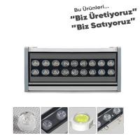 Çift Sıra Led Wallwasher