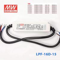 LPF-16D-15 Meanwell 16W Dim Edilebilir Led Güç Kaynağı (Trafosu)