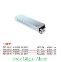 Meanwell NSP-1600-36 Yüksek Verimli 1600 Watt Paralellenebilir 36 Vdc 44.5 Amper Standart Güç Kaynağı