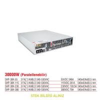 Meanwell SHP-30K-230 Yüksek Verimli 30000 Watt Trifaze Paralellenebilir 230 Vdc 130.5 Amper Standart Güç Kaynağı