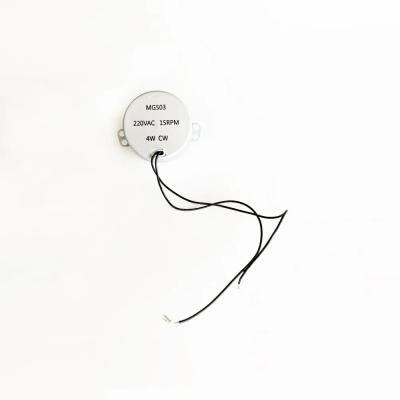 MG503 220 Vac 15 Rpm 4W Cw Redüktörlü Elektrikli Senkron Şomine Motoru
