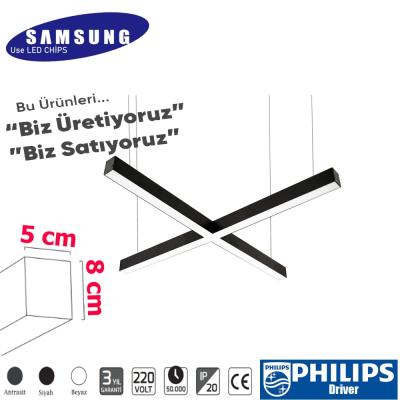 X Tipi Sarkıt  Linear Armatür ( KOWİN )