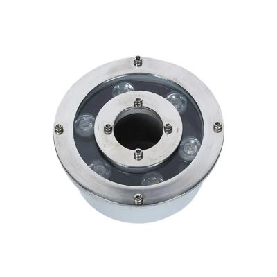 Yuvarlak Krom Havuz Fiskiye Armatürü Boş Kasa